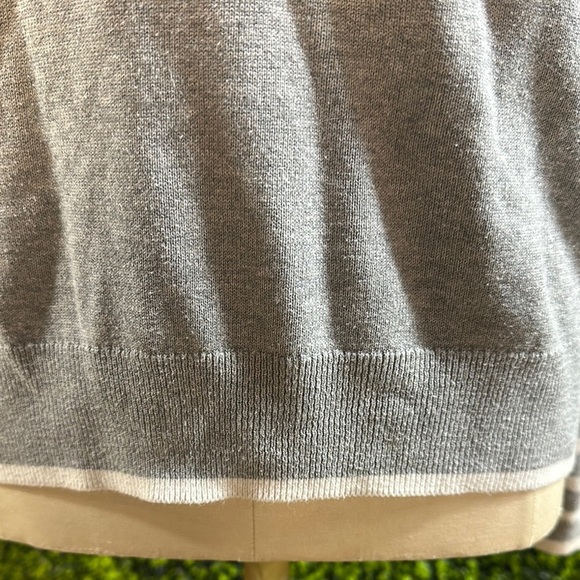 Tommy Hilfiger Gray Cowl Neck Turtleneck Sweater Large - Picture 10 of 16